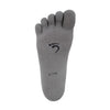 Gray barefoot socks by Serasox